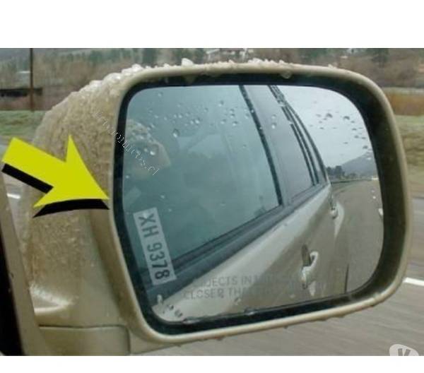 Ley obliga a grabar patentes en espejos